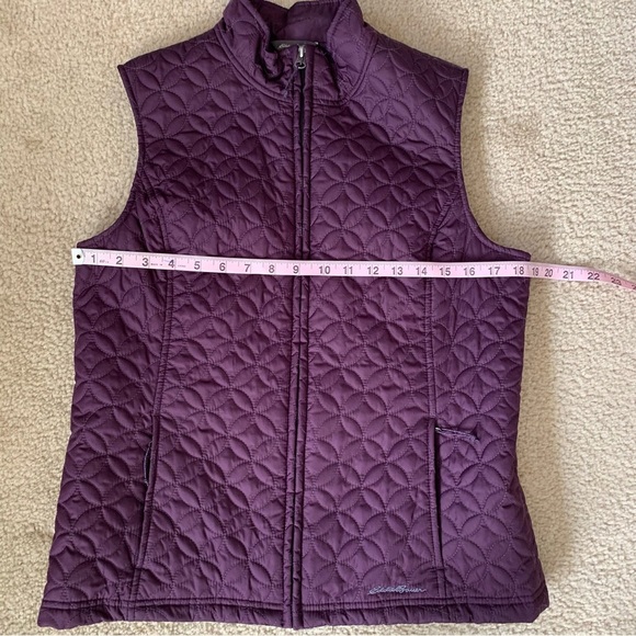 Women’s Eddie Bauer Lightweight quilted pattern Vest - Sz M - Picture 10 of 16
